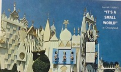 Vintage WALT DISNEY 1963 Sheet Music Institute IT&rsquo;S A SMALL WORLD 4 languages