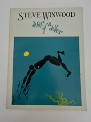 1980 STEVE WINWOOD ARC OF A DIVER Songbook~Warner Bros.~Island Music~56 Pages~EC