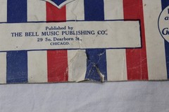 Antique Sheet Music The War Ballad Beautiful Mother Pays It All 1918 Copyright