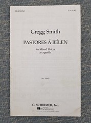 Pastores A Belen Mixed Voices A Capella Gregg Smith
