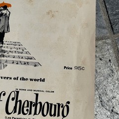 WATCH WHAT HAPPENS from UMBRELLAS OF CHERBOURG sheet music Michel Le Grand 1965