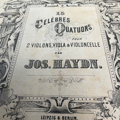 Antique Sheet Music Book Lot HAYDN LOEWE HANDEL Edition Peters Old ****READ