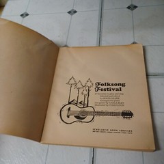 Folksong Festival by Irwin Silber (Vintage Sheet Music Book, 1970s Folk Songs)