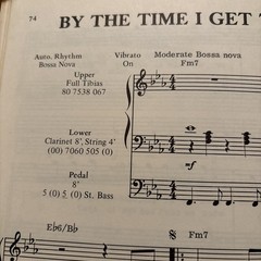 Bradley’s Popular All Organ Song Book, Vol 1, Spiral Bound Song Book 80 Pages