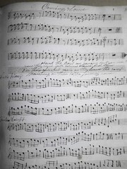 19th century Handwritten Music manuscripts – 66 pages – Quadrilles, etc