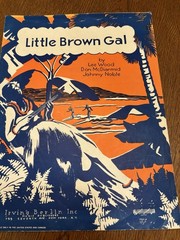Vintage Sheet Music “Little Brown Gal” 1935 Irving Berlin Piano Vocal B1