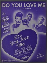 DO YOU LOVE ME Harry James and Dick Haymes HARRY RUBY Maureen O&rsquo;Hara SHEET MUSIC