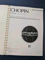 Chopin Etudes Songbook Sheet Music- Spiral Bound