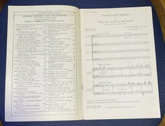 Johannes Brahms Choral Sheet Music 1924 Publ. By E. C. Schirmer Music Co. Boston