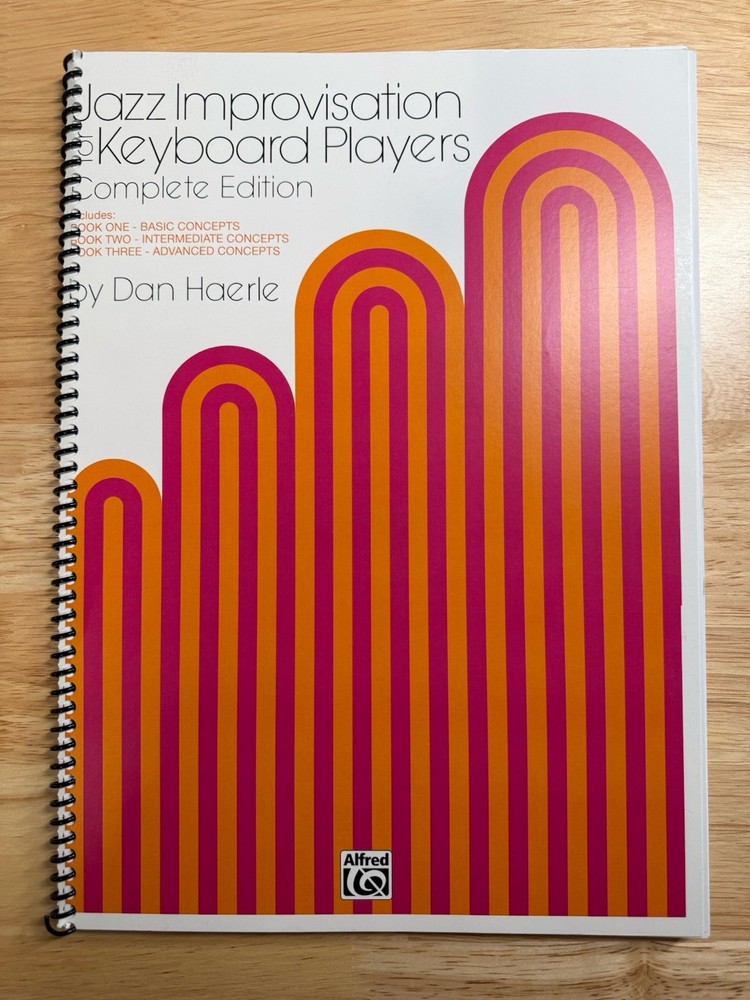 Jazz Improvisation for Keyboard Players Complete Edition All 3 Books In One