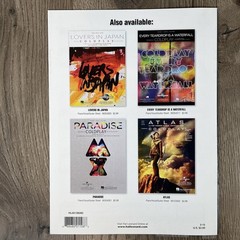 Magic Sheet Music Piano Vocal Guitar Coldplay New Hal Leonard