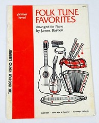 Folk Tune Favorites Primer Level Piano Book James Bastien Bastien Piano Library