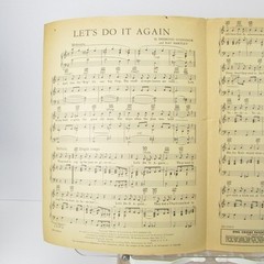 Let&rsquo;s Do It Again Sheet Music Guy Lombardo P/V/G Robbins 1949 Piano Ukulele