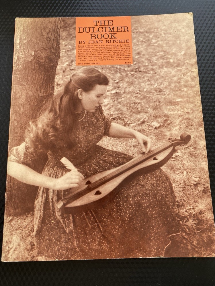 Vtg The 3 String Appalachian Dulcimer Song Book by Jean Ritchie Tuning & Playing
