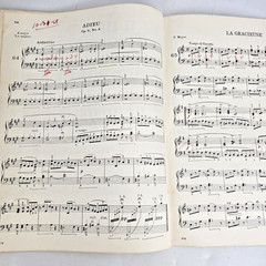 Couperin Second Book Intermediate Piano Studies Adult Students Bach Music Vtg