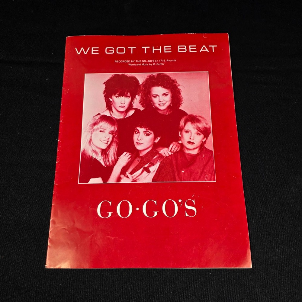 We Got The Beat Sheet Music P/V/G Go-Go&rsquo;s Columbia Pictures 1981