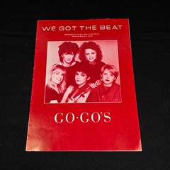 We Got The Beat Sheet Music P/V/G Go-Go&rsquo;s Columbia Pictures 1981