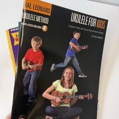 Music Instruction Book Lot Piano Guitar Ukulele Harmonica Disney Alfred