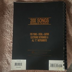 Hal Leonard The Beatles Fake Book 200 Songs Piano Vocal Guitar Keyboard