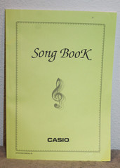 Casio Song Book Piano Keyboard Sheet Music 07HCOSCOREWL1B