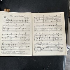 CAN-CAN Cole Porter 1953 Lot of 2 Vintage Sheet Music Cest Magnifique Allez Vous