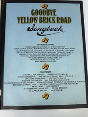 Goodbye Yellow Brick Road Songbook – Published by Dick James Music Aust 1973