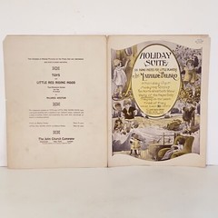 Antique 1924 Waltz of the Paper Dolls Piano Sheet Music by Mathilde Bilbro