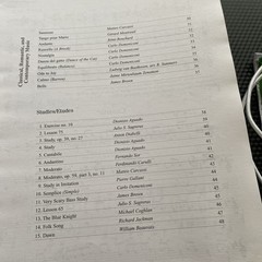Guitar Repertoire & Studies/Etudes Level 2 Guitar Sheet Music Songs Music Study