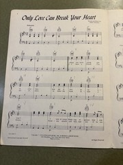 Neil Young Only Love Can Break Your Heart Sheet Music Piano/Voice/Guitar Solo