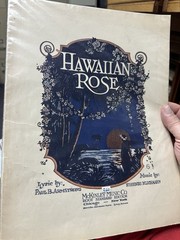3 Hawaii Vintage Sheet Music, 2 Sizes, 1 Price