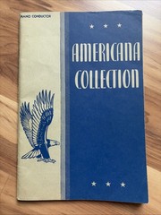 Vintage Sheet Musix Book 1952 AMERICANA COLLECTION for Band & Orchestra