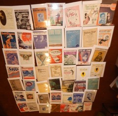 50 VTG Antique Sheet Music 1900&rsquo;s -1950s Musicals, Movies, Classics Popular Song