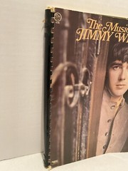 The Music Of Jimmy Webb Music Book 1970 Vintage Songbook And Poster RARE VINTAGE