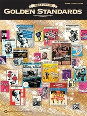 Treasury of Golden Standards Piano Sheet Music Guitar Chords 76 Songs Book