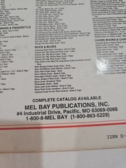 Mel Bay&rsquo;s Guitar Chords 1990 Learning Instructions On Chords Music Book 48 Pg