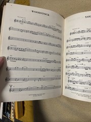Vintage Bb Book 52 FUN Bb Trumpet Clarinet Sax Hits Warner 70s Sheet Music