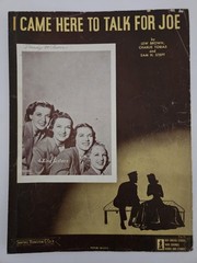 Vintage Sheet Music Lot of 21 from 1929 To 1944 from renowned artists