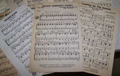 Lot of 14 Vintage Sheet Music Folios – Octavo Size – Mainly 1950&rsquo;s – GUC