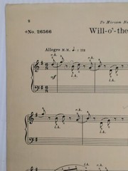 Will o the Wisp Ella Ketterer Vintage Sheet Music 1937