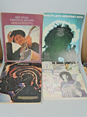 Lot Of Various Vintage Classical rock guitar Songbooks Dylan Stones Doors