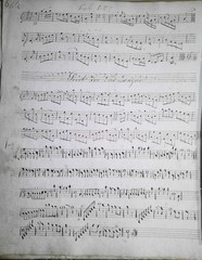 19th century Handwritten Music manuscripts – 66 pages – Quadrilles, etc