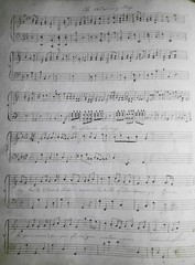 19th century Handwritten Music manuscripts – 66 pages – Quadrilles, etc