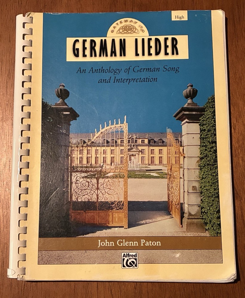 Gateway To German Lieder (High Voice) – Anthology Of German Songs