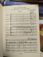 G. Rossini: La Scala di Seta: Edition Eulenburg No. 1113: Miniature Score