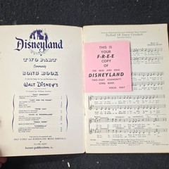 Disneyland Two-Part Community Song Book for Choir Voice/Piano Hansen CH 2441