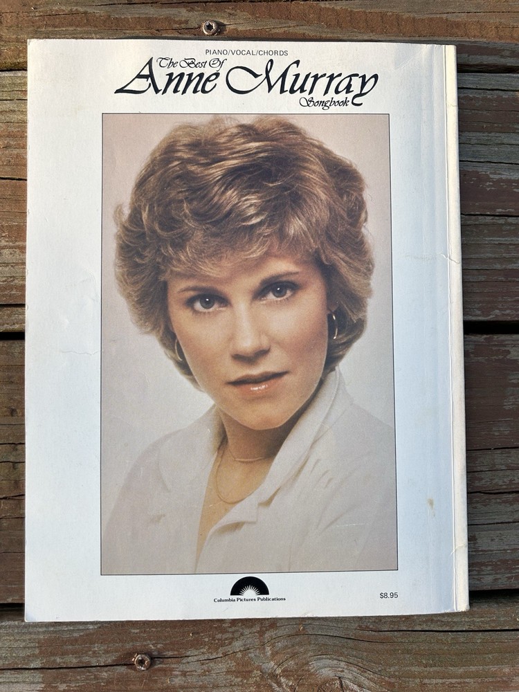 The Best of Anne Murray Pop Songbook Piano Vocal Columbia Pictures Publications