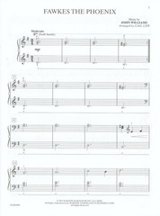Harry Potter Chamber Of Secrets Late Elementary Piano Solos 2002 Williams Poster