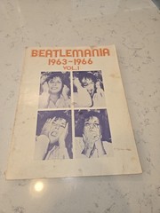 Vintage Beatles Beatlemania 1963-1966 Volume 1 Songbook Sheet Music Guitar Chord