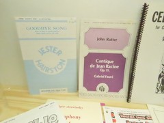 Lot of 9 Vintage Choral Sheet Music for Mixed Voices Choir SATB Sacred & Secular