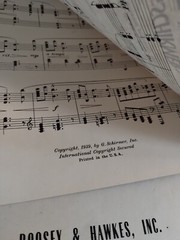 Magnolia For Piano N. Louise Wright Rare Sheet Music 1939 G Schirmer